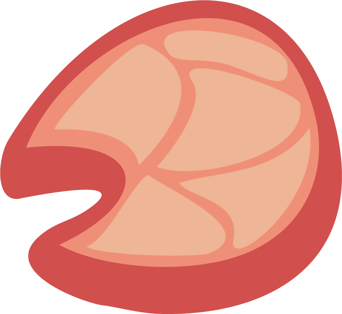 Bacon Clipart Tocino - Miếng Thịt Bò Cartoon - Png Download (1090x1001), Png Download