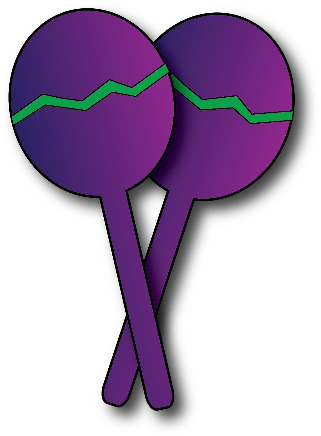 Maracas Clipart Percussion Instrument - Portable Network Graphics - Png Download (1051x1425), Png Download