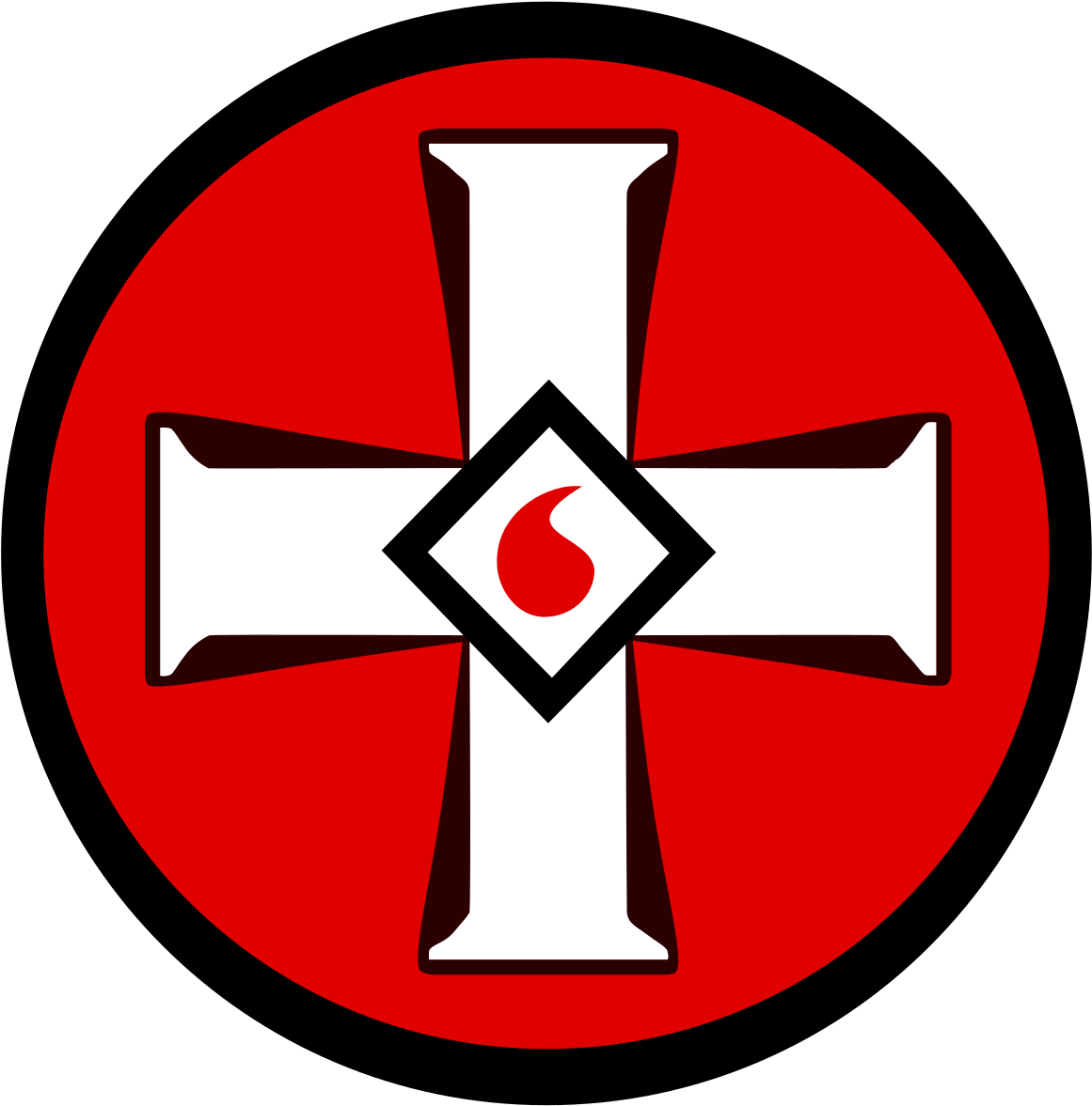 Kkk Flyers Found In Northern Virginia For 3rd Time - Kkk Symbol Clipart (800x800), Png Download