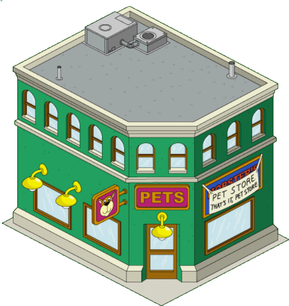 Pet Store - Family Guy Pet Store Clipart (578x614), Png Download