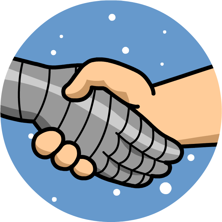 Symbiosis - Handshake Clipart (880x880), Png Download