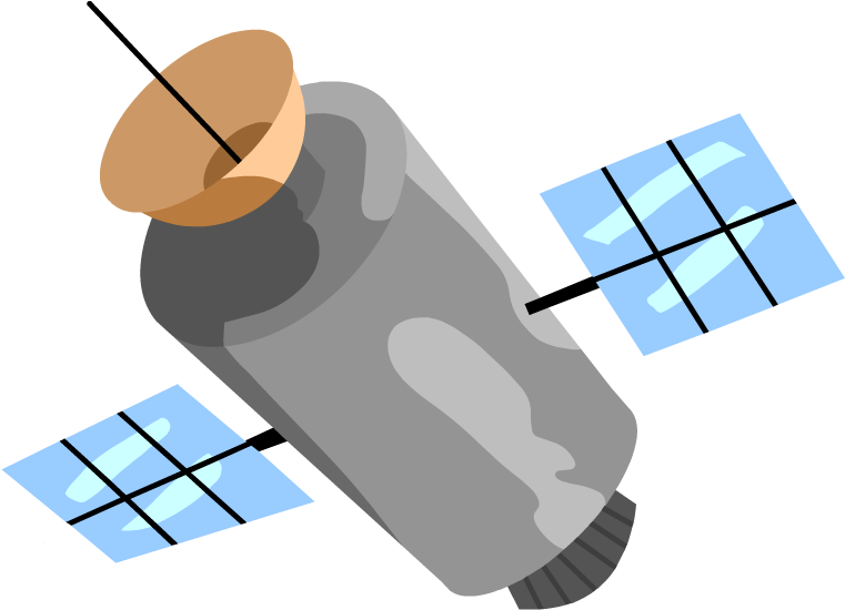 Satellites - Animated Satellite Png Clipart (880x880), Png Download
