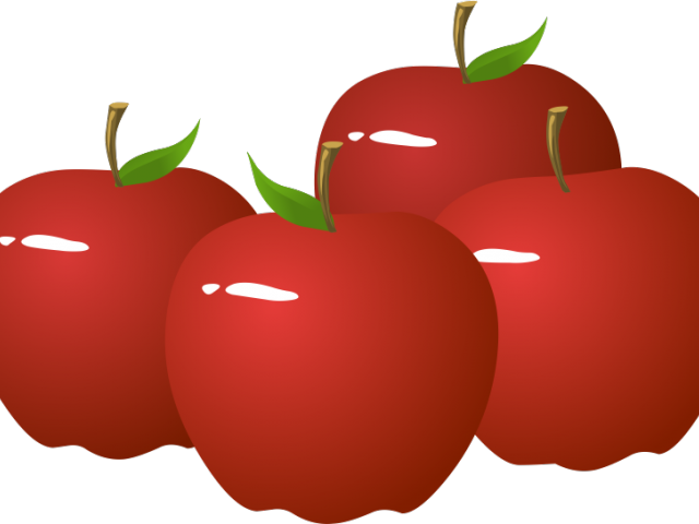 Apple Clipart Four - Clip Art 4 Mangoes - Png Download (640x480), Png Download