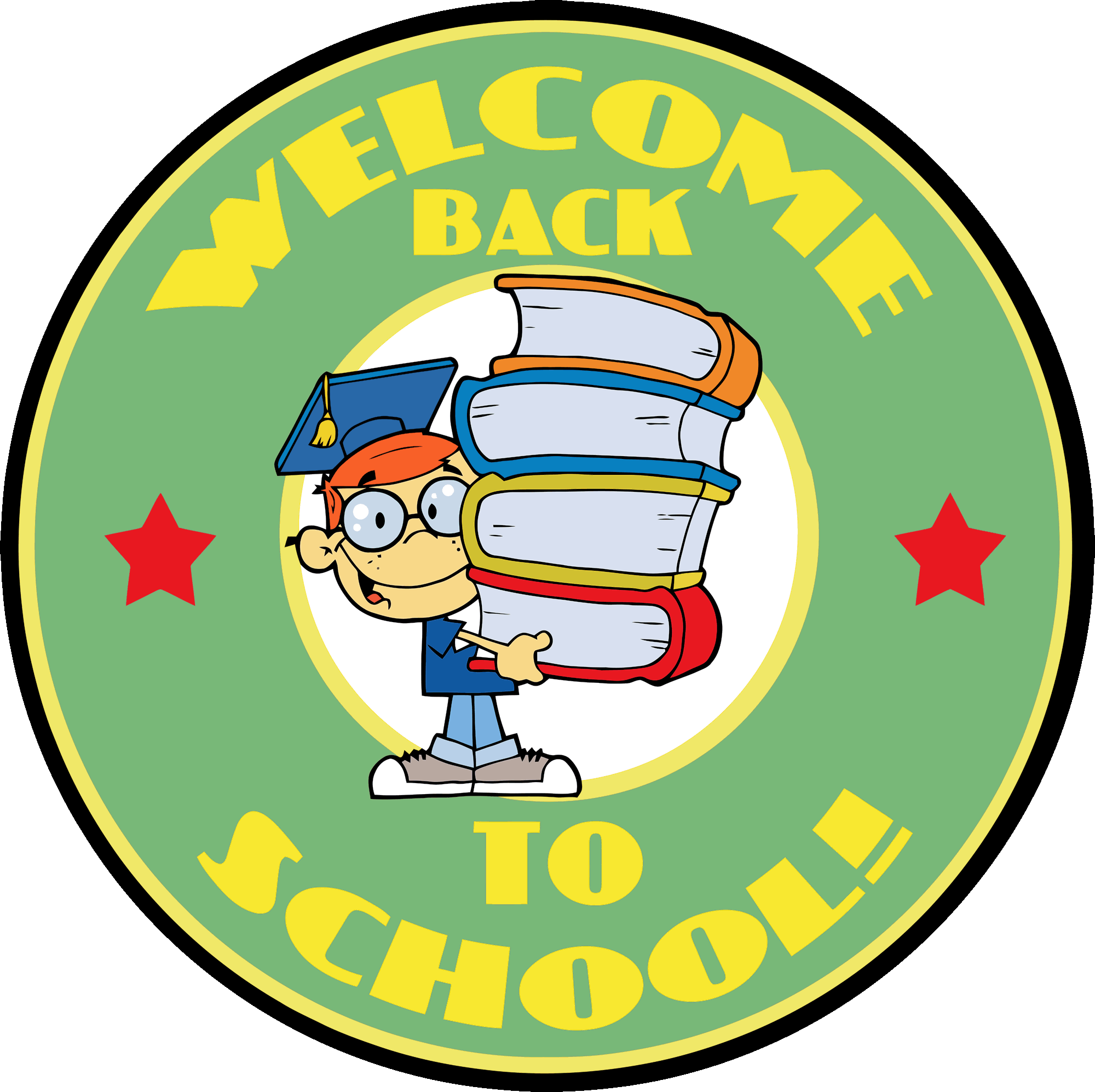 Pin School Banner Clipart - Welcome Back To School Circle - Png Download (800x797), Png Download