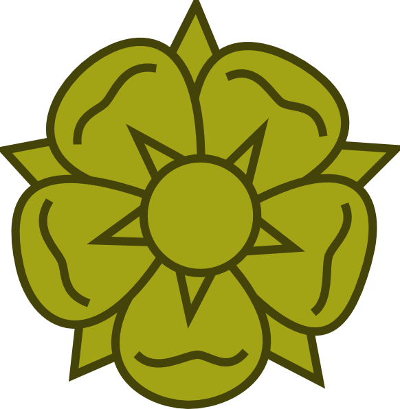 Traditional Flower Tattoo Outline Clipart (582x596), Png Download