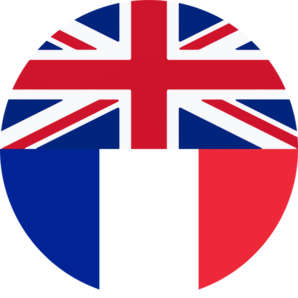 Contact X - British Flag With Red Line Clipart (600x600), Png Download