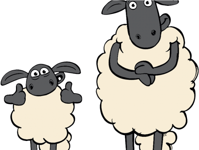 Family Clipart Sheep - Shaun The Sheep Art - Png Download (640x480), Png Download