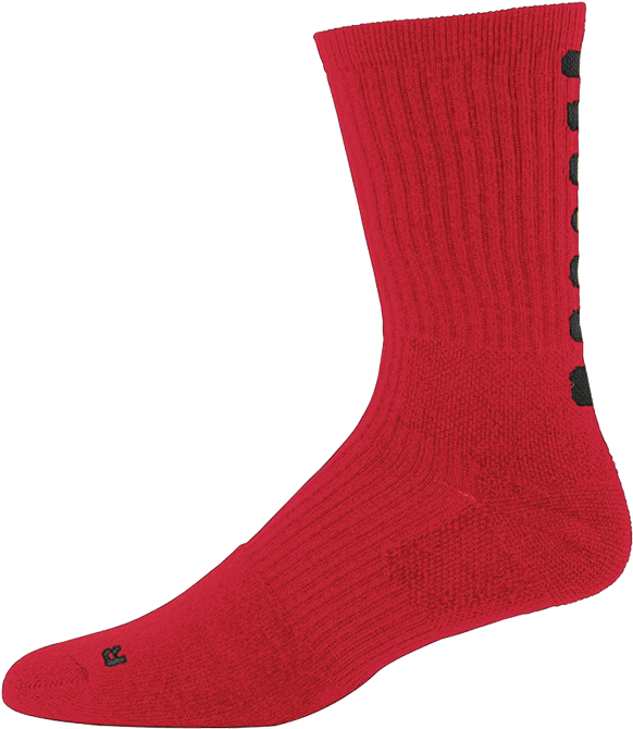 Block Performance Crew Sock Pro Tuff Decals Softball - Sock Clipart (700x700), Png Download