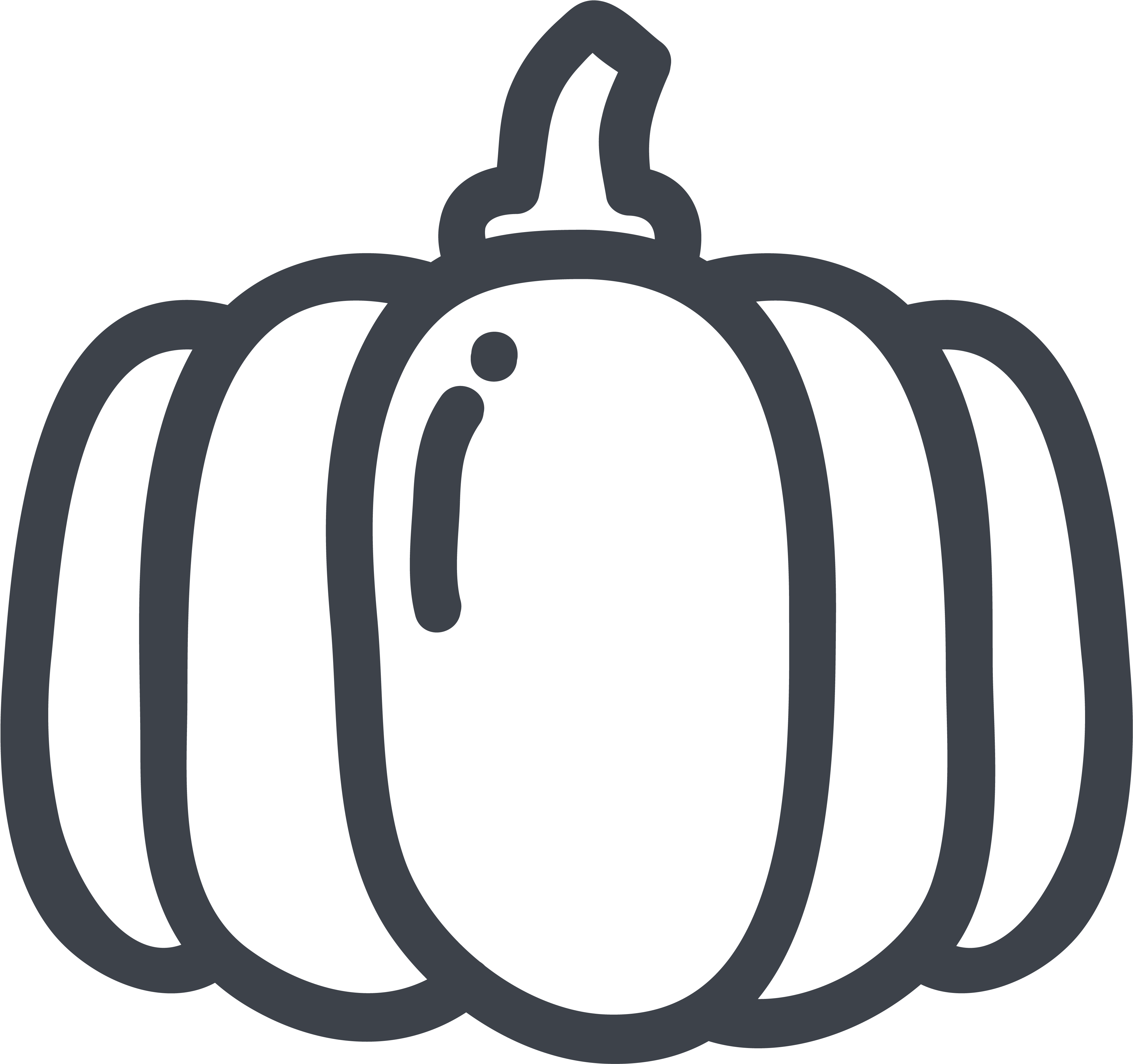 Visit Your Local Pumpkin Patch - Vegetable Clipart (3969x3727), Png Download