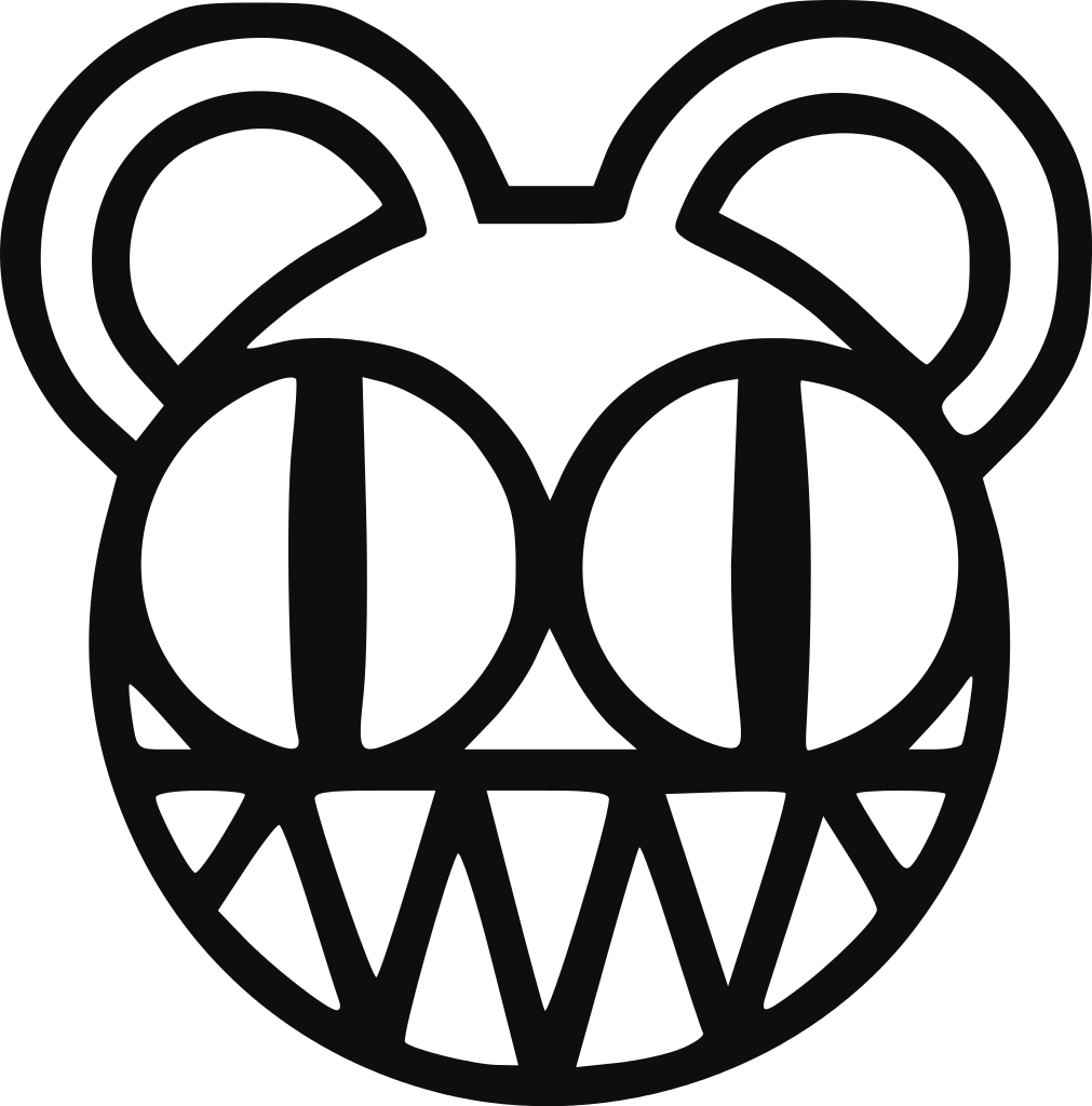Top Full - Radiohead Logo Clipart (1011x1024), Png Download