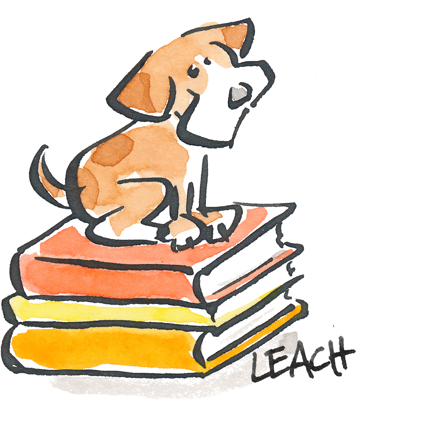 Bookshelves In The Cul De Sac Doggone - Cartoon Clipart (1530x1600), Png Download