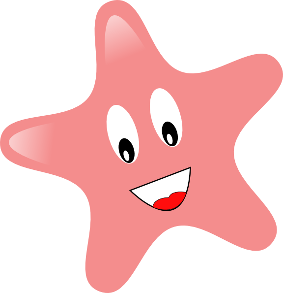 Clip Art Of Stars For Kids - Png Download (576x595), Png Download