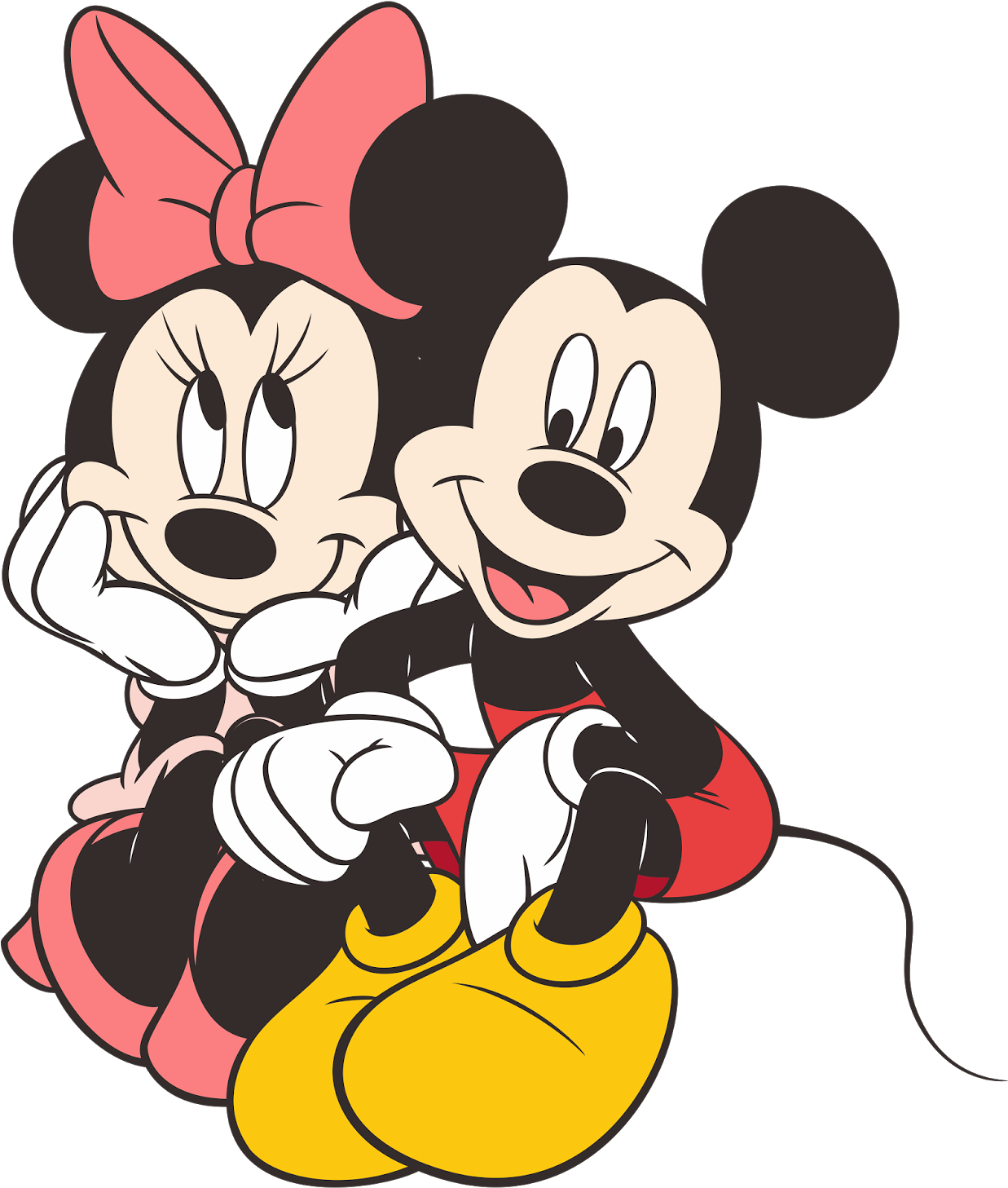 Mouse Donald Duck Transprent Minnie Mouse Y Mickey Mouse Clipart Full Size Clipart 906872 Pinclipart