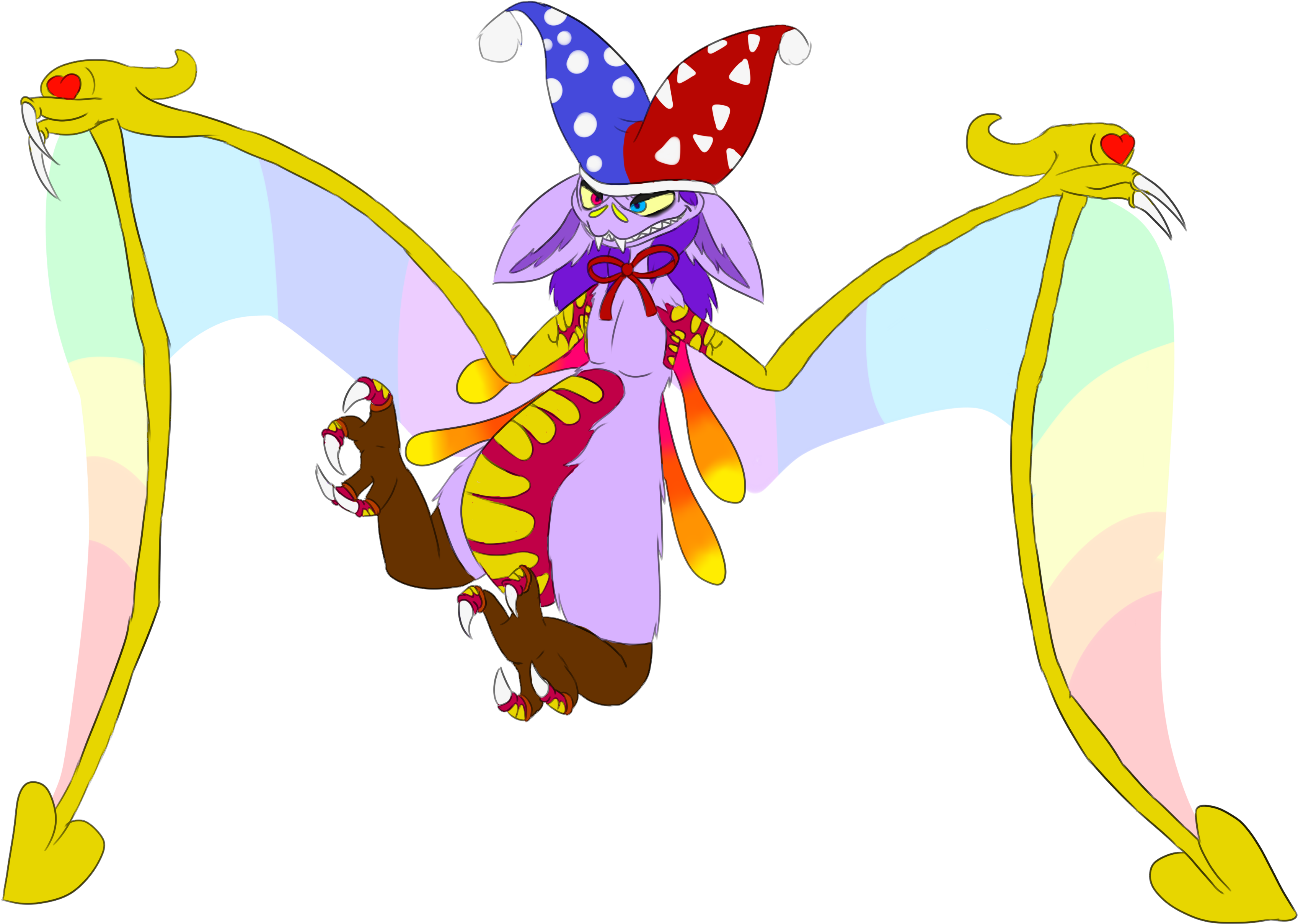 Evil Jester Who'll Drink All Your Pepsi And Call You - Kirby Clipart (3445x2520), Png Download