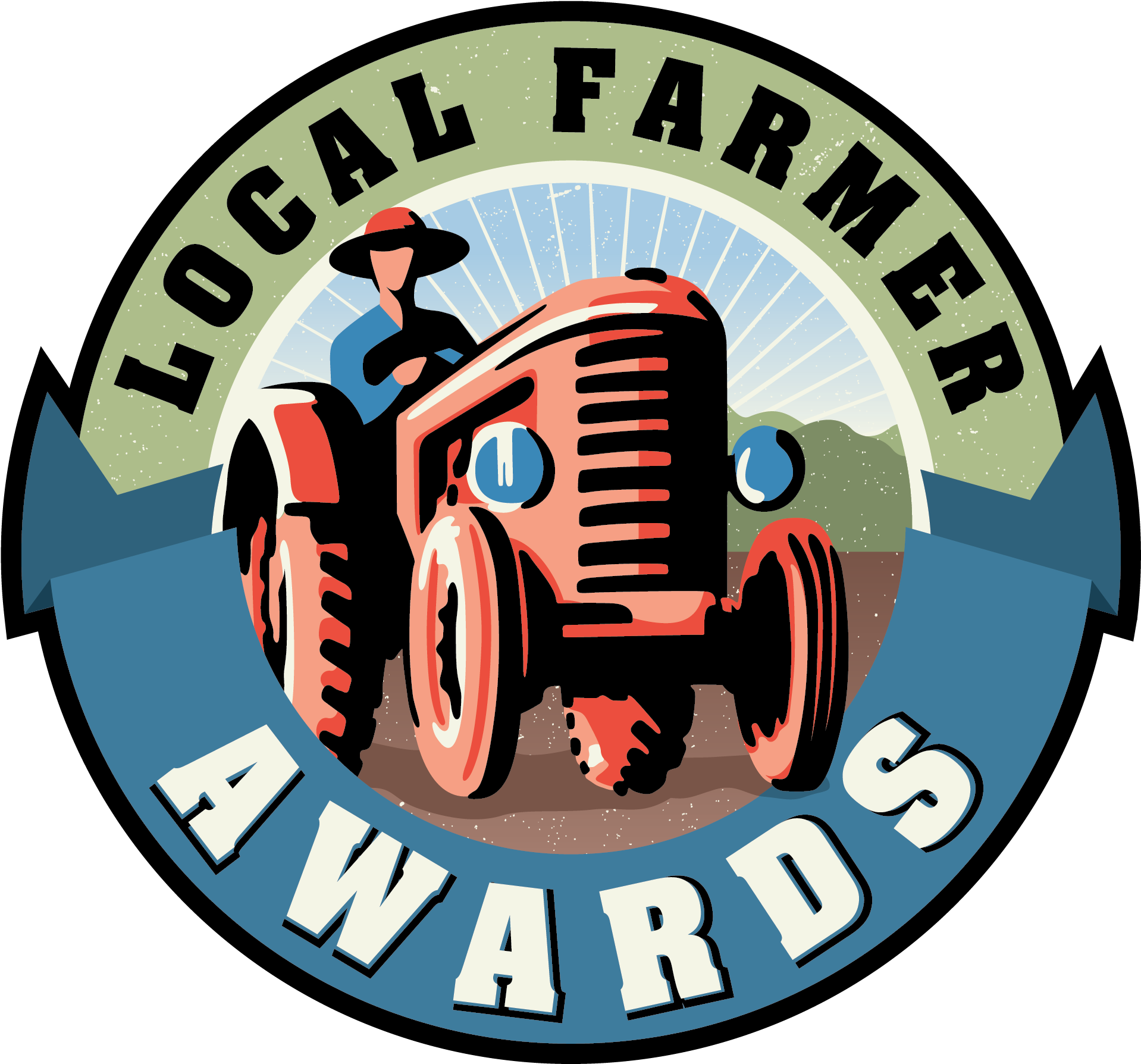 Last Month, The Local Farmer Awards, Funded By A Group - Farmer Award Clipart (600x600), Png Download