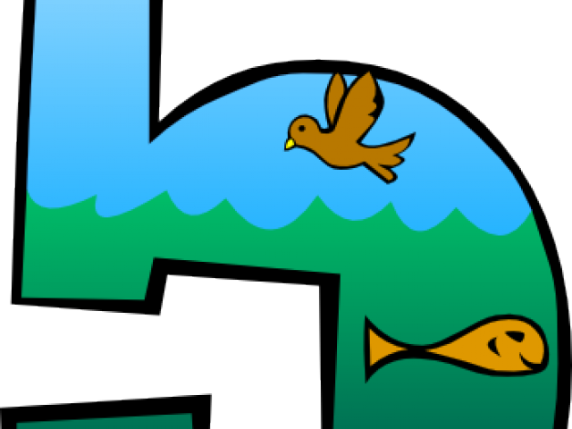 Five Clipart Grade - Day 1 Creation Clip Arts - Png Download (640x480), Png Download