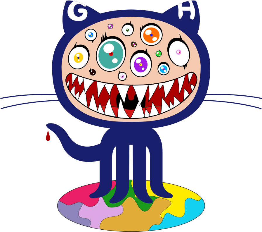 Json At Master - Github Monster Clipart (896x896), Png Download