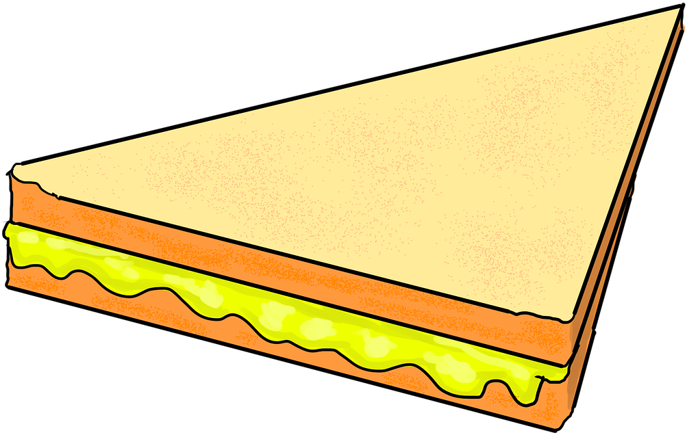 Grilled Cheese Clipart Plate - Png Download (960x637), Png Download