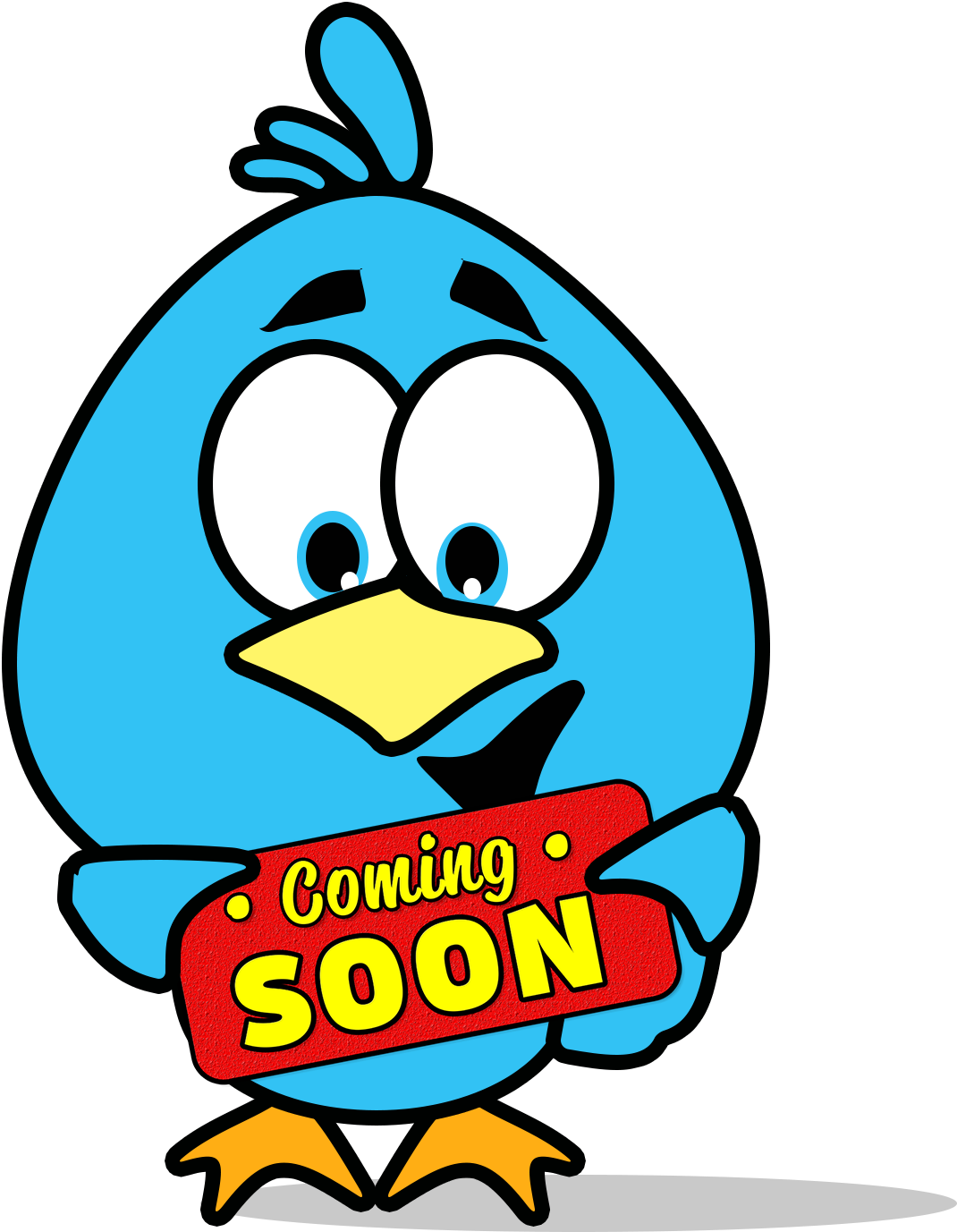 This Page Is Coming Soon - Cartoon Clipart (1492x1656), Png Download