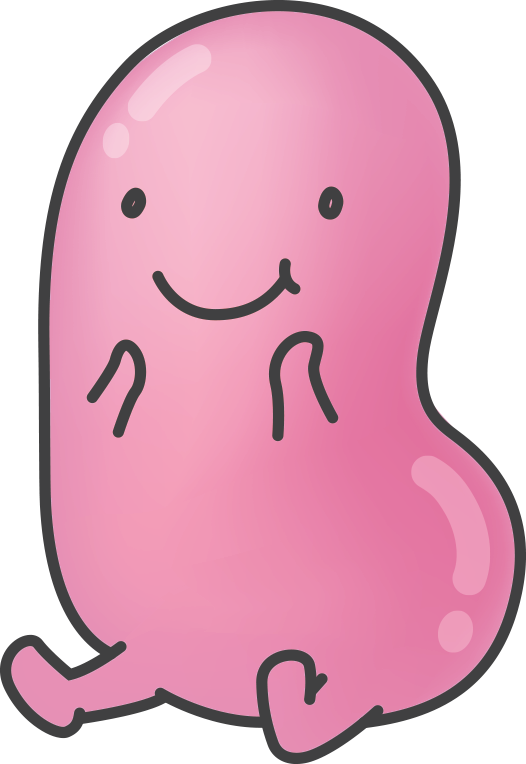 Jelly Bean Clipart Student - Cartoon Jelly Bean Character - Png Download (526x764), Png Download