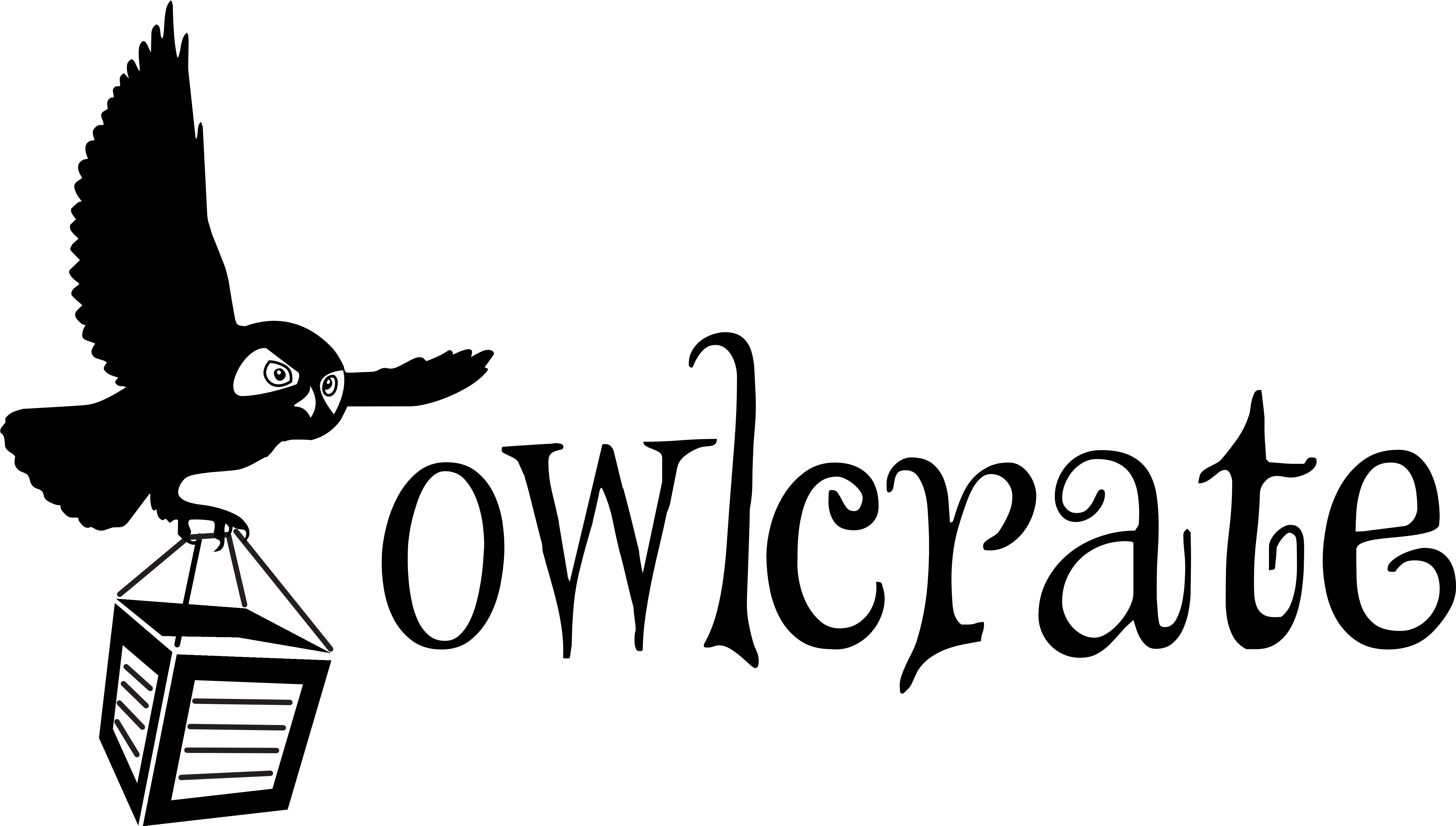 Logo - Owlcrate Logo Clipart (6000x3405), Png Download