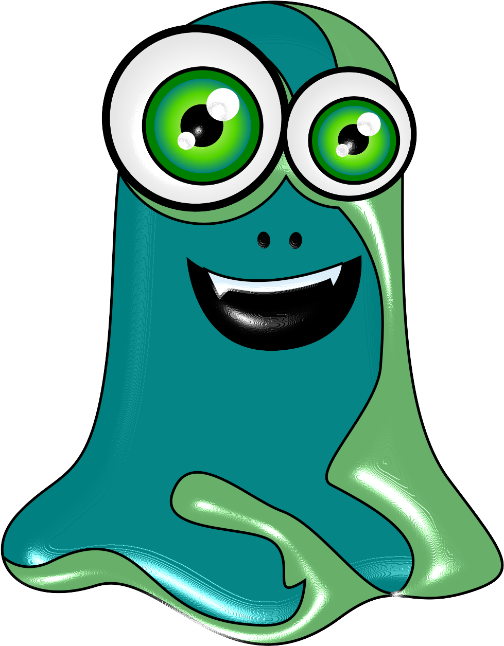 Monster Motive - Monster Clipart (1166x1499), Png Download