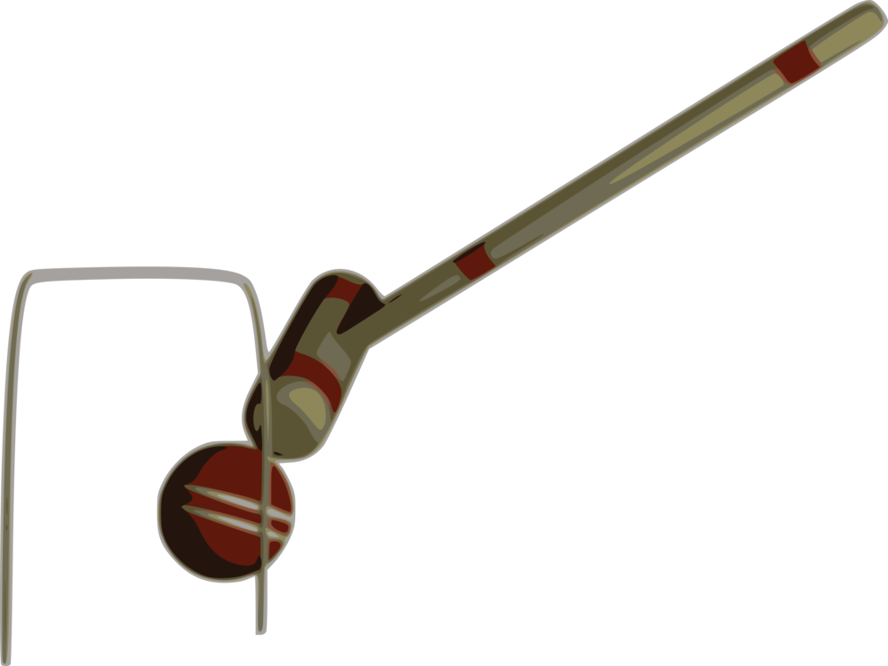 Ball Croquet Wicket Sports - Croquet Mallet Red Clipart - Png Download (999x750), Png Download