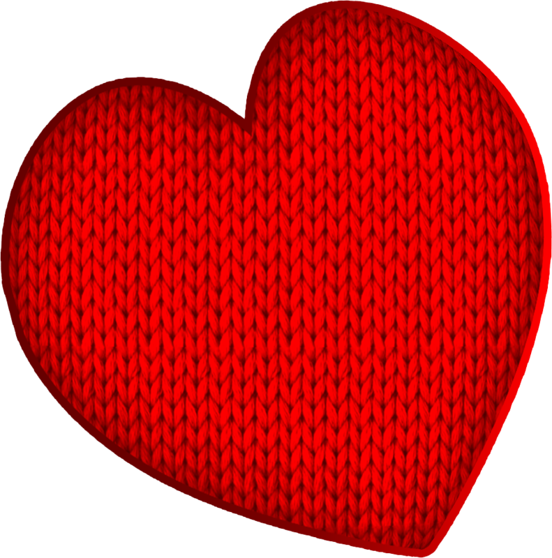 Hearts Knitting - Grannies Inc. Guide To Knitting By Katie Mowat Clipart (791x800), Png Download