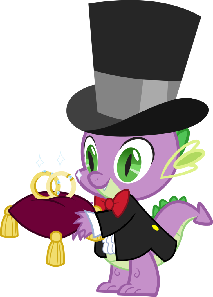 Castle Creator, Official, Safe, Simple Background, - Spike My Little Pony Friendship Clipart (734x1024), Png Download