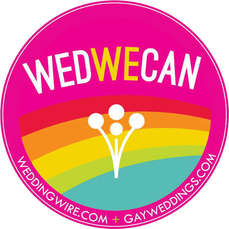 We Photograph Gay Weddings - Wed We Can Clipart (777x774), Png Download