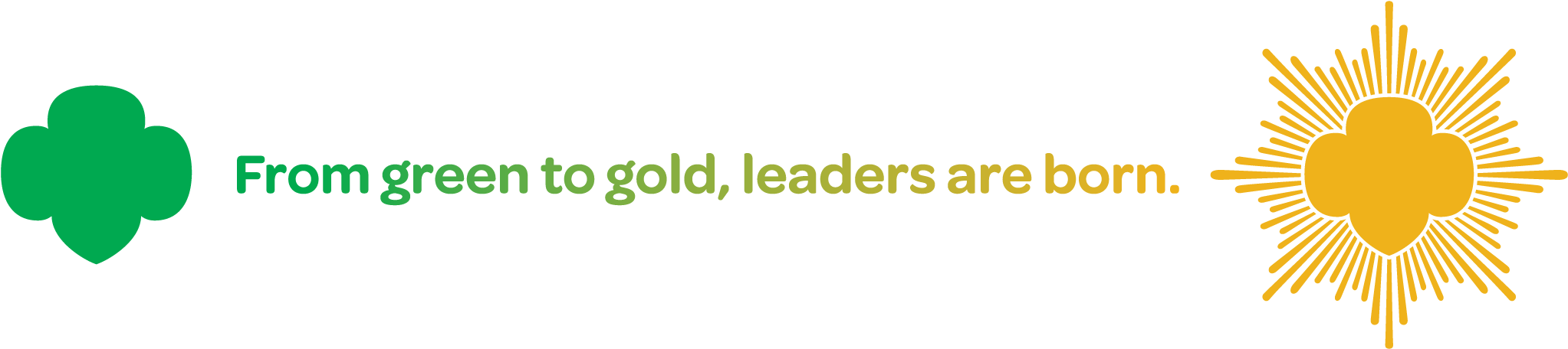 Girl Scout Gold Award Logo Clipart (2092x485), Png Download