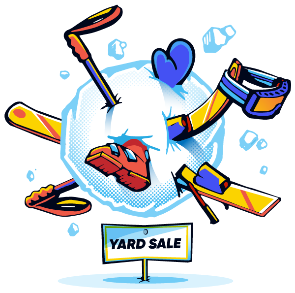 Sticker Pack Messages Sticker-9 - Blue Mountain Resort Clipart (613x613), Png Download