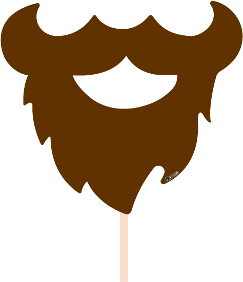 Image Free Library Beard Clipart Mouth - Gift - Png Download (600x600), Png Download