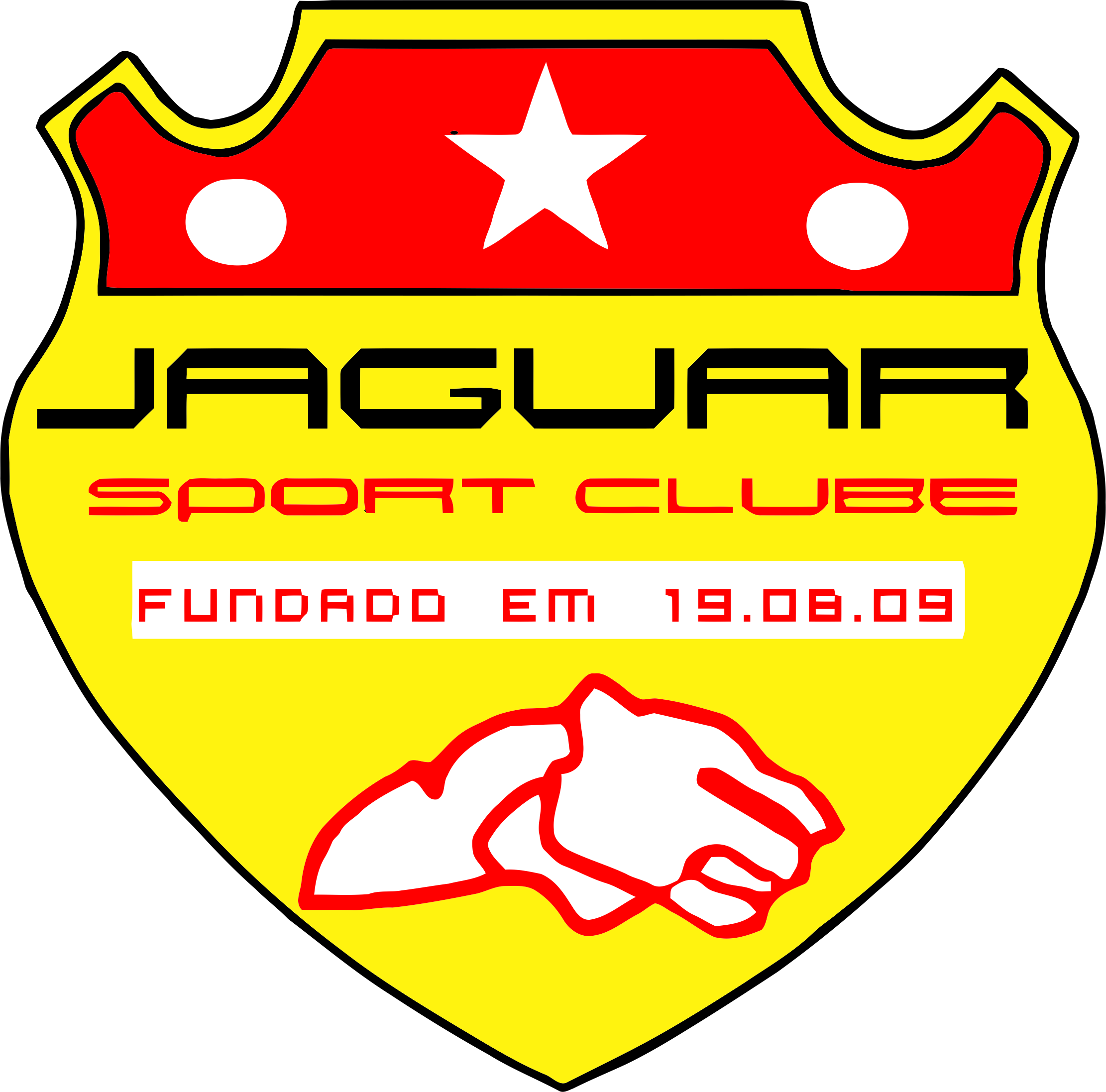 Jaguar - Federal District Clipart (2222x2194), Png Download