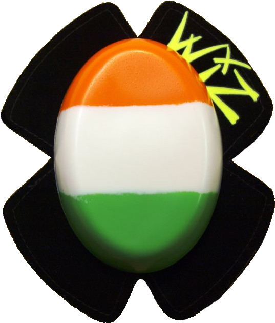 Ireland Flag - Isle Of Man Knee Sliders Clipart (538x640), Png Download