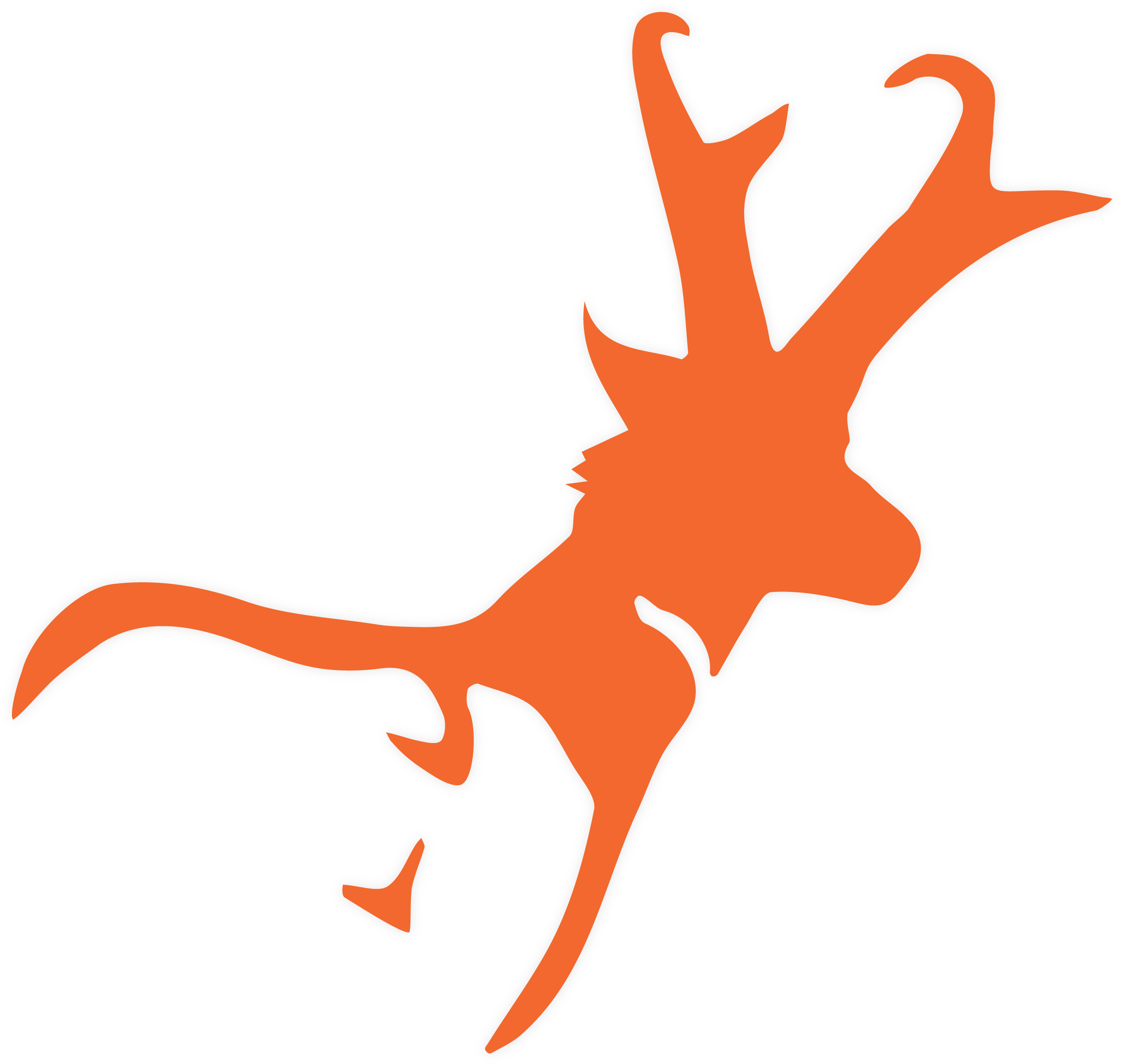 Antelope - Drawing Clipart (2500x2500), Png Download