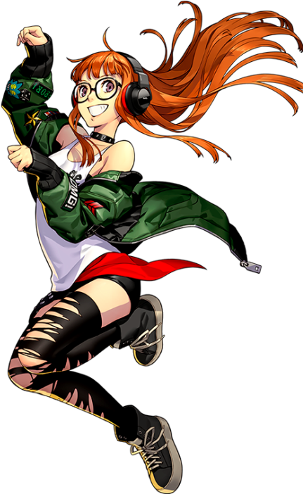Dancing Star Night#persona 5#persona#フェイト#futaba Sakura#anne - Persona 5 Dancing Star Night Clipart (500x701), Png Download