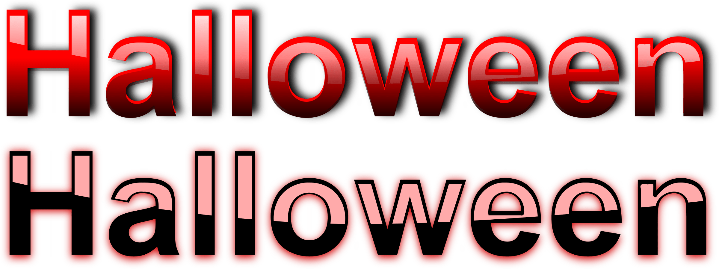 Logo Brand Halloween H20 - Halloween Clipart (2002x750), Png Download