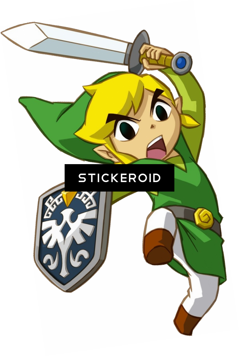 Zelda Link Legend Of The - Legend Of Zelda Spirit Tracks Link Clipart (784x1169), Png Download