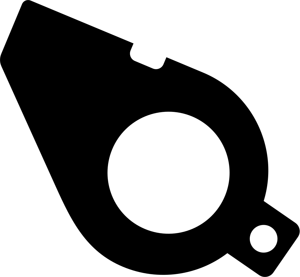 Whistle Comments - Whistle Clipart (981x906), Png Download