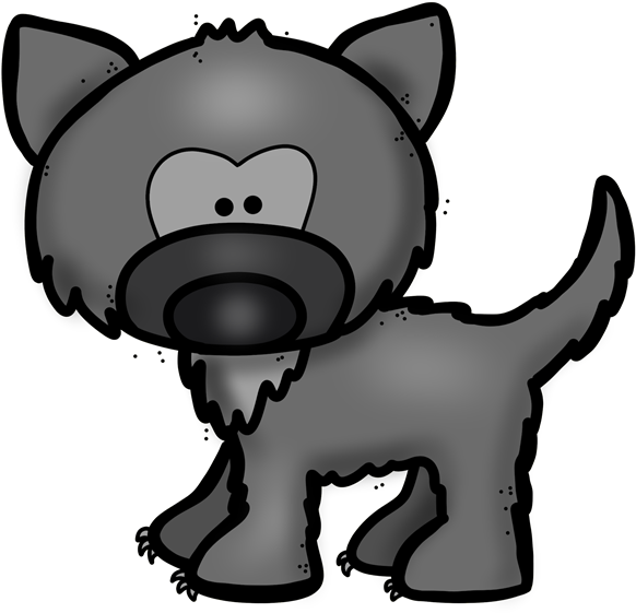 Wolf Clipart (600x574), Png Download