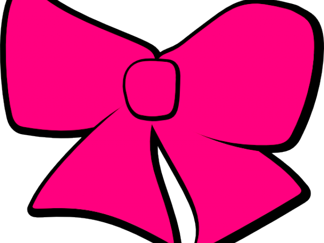 Pink Hair Clipart Cheer Bow - Clipart Mickey Mouse Red - Png Download (640x480), Png Download