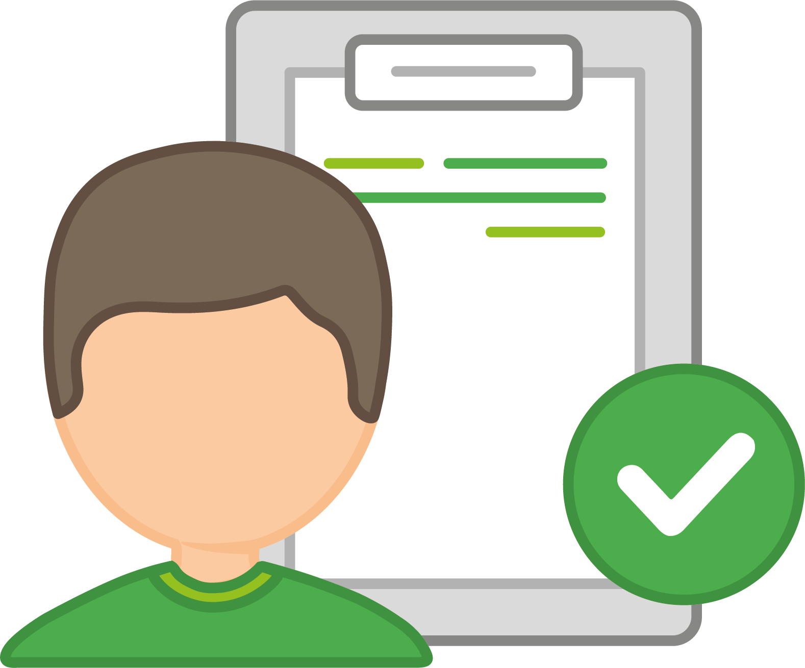 You Are Recognized For Who You Are - Cartoon Clipart (1578x1311), Png Download