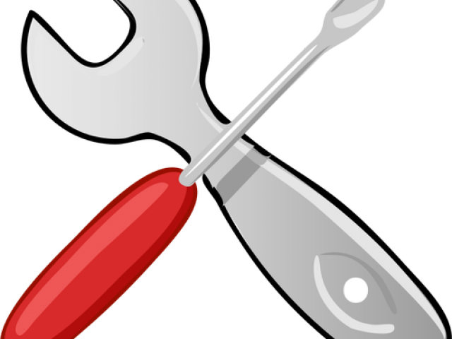Screwdriver Clipart Red - Wrench Clipart - Png Download (640x480), Png Download