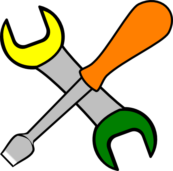 Screwdriver Black Clipart Clipart Suggest - Tool Clipart - Png Download (600x592), Png Download