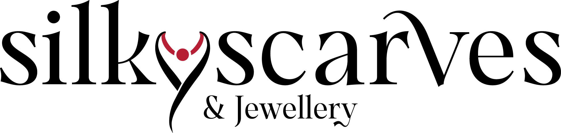 Silky Scarves & Jewellery - Calligraphy Clipart (1948x463), Png Download