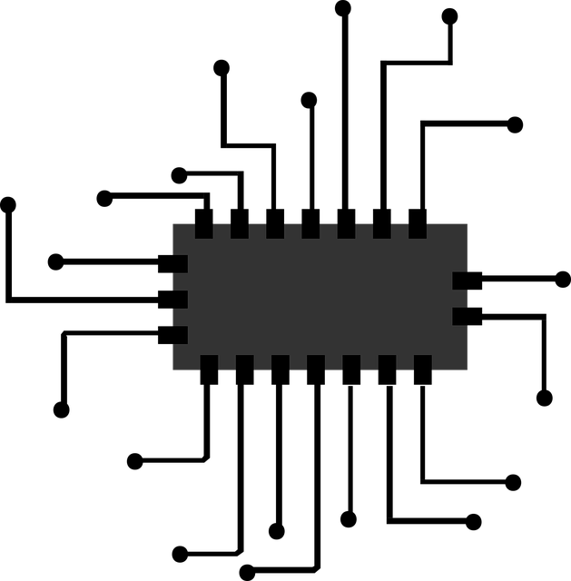 Black And White Technology Clipart - Png Download (629x640), Png Download