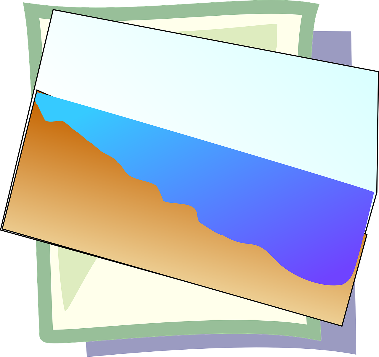 Seascape Horizon Ocean - Jpeg Clipart (1280x1208), Png Download