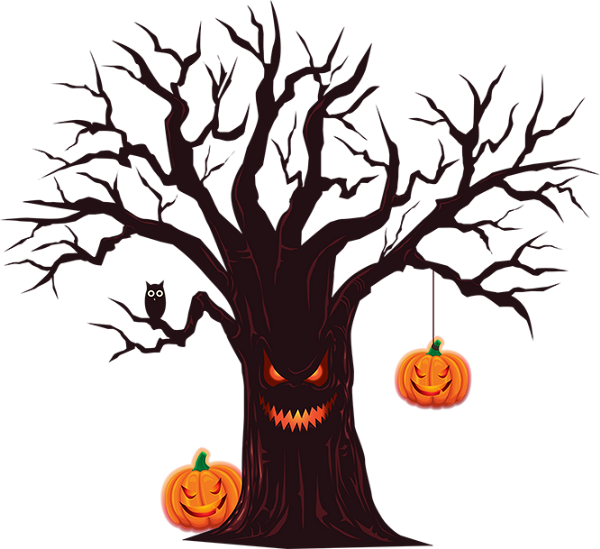 Halloween - Happy Halloween Day 2018 Clipart (600x549), Png Download