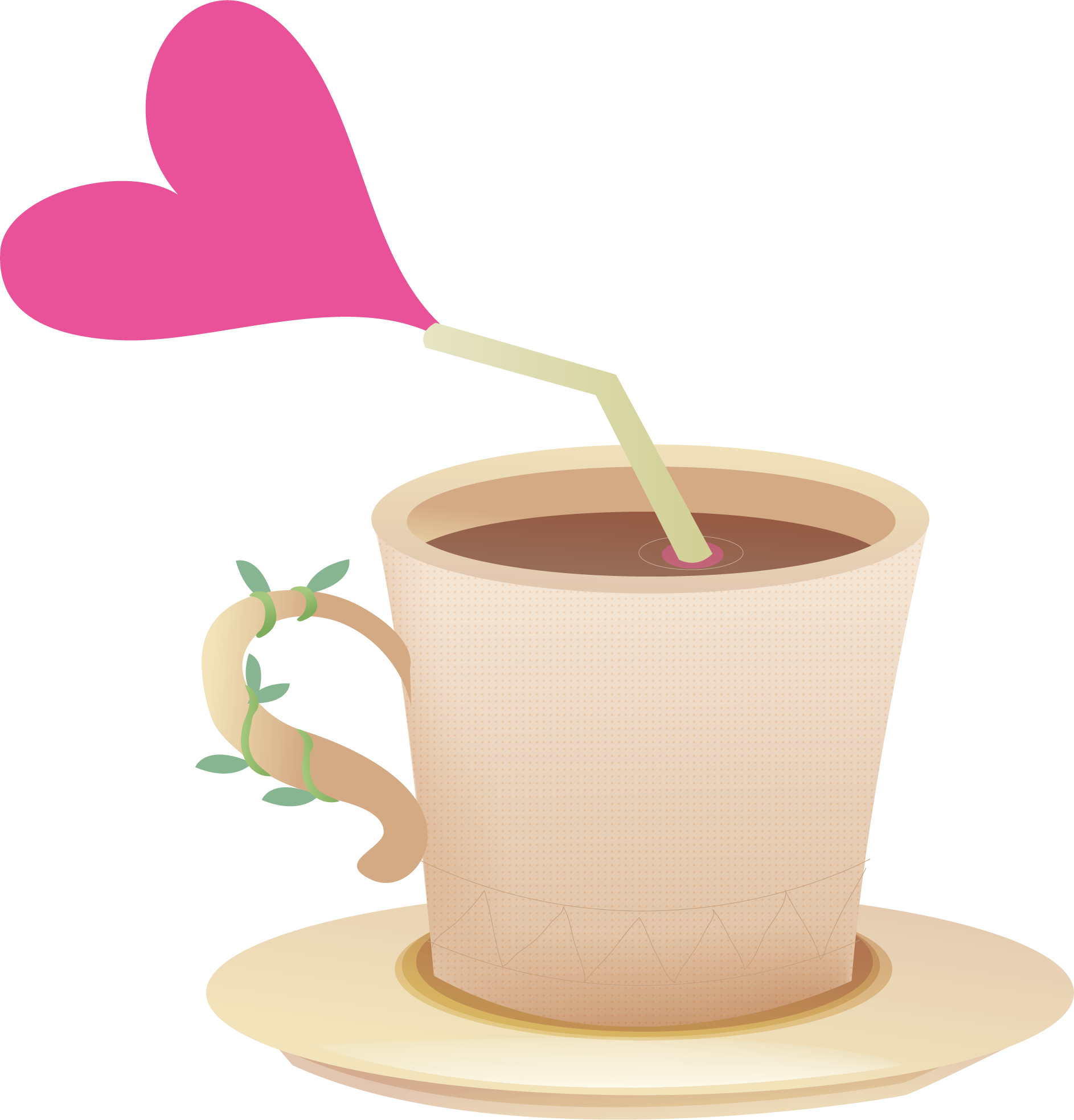 Cup Clipart Cup Milk - Vector Graphics - Png Download (1886x1966), Png Download